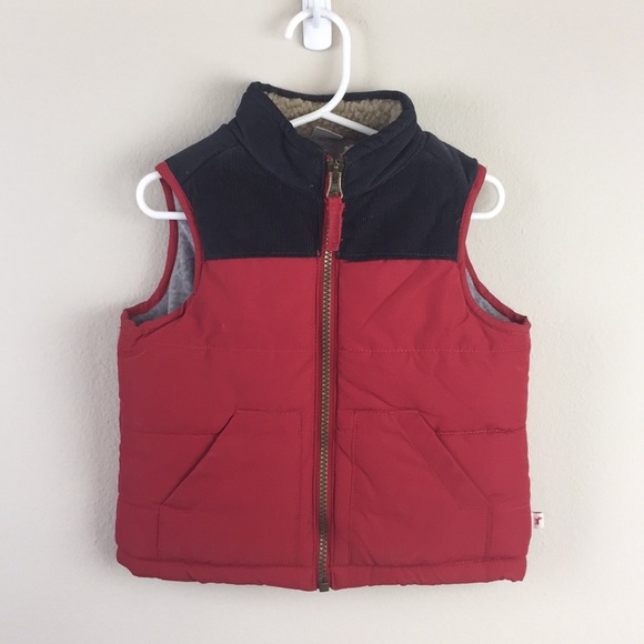 Carter's Other - CARTERS Black And Red Toddler Boy Puffer Vest